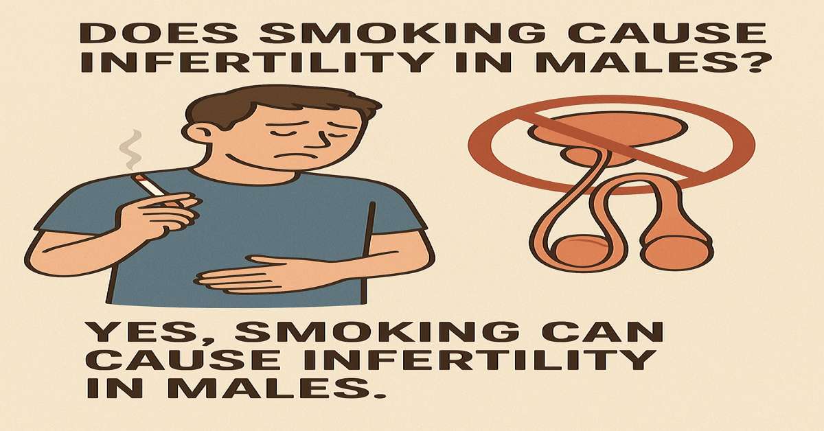 cigarettes cause infertility Does Smoking Cause Infertility in Males?